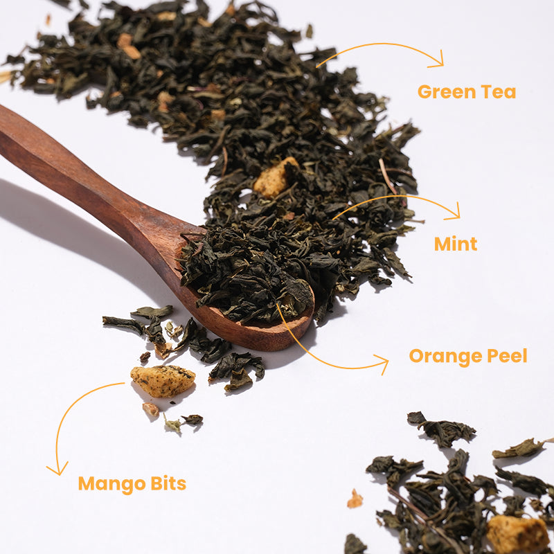 Mango Mint Green Tea - Tea Bags