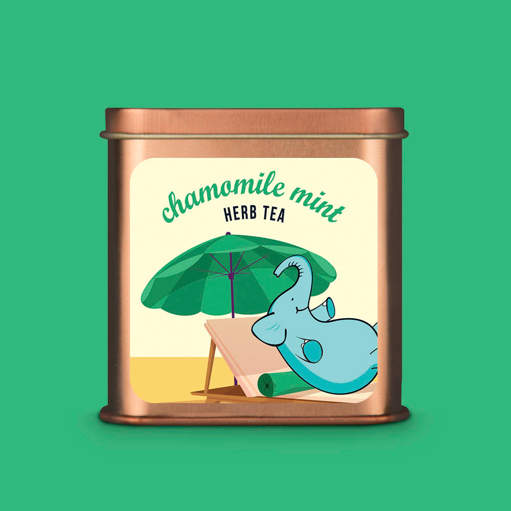 Chamomile Mint Iced Tea