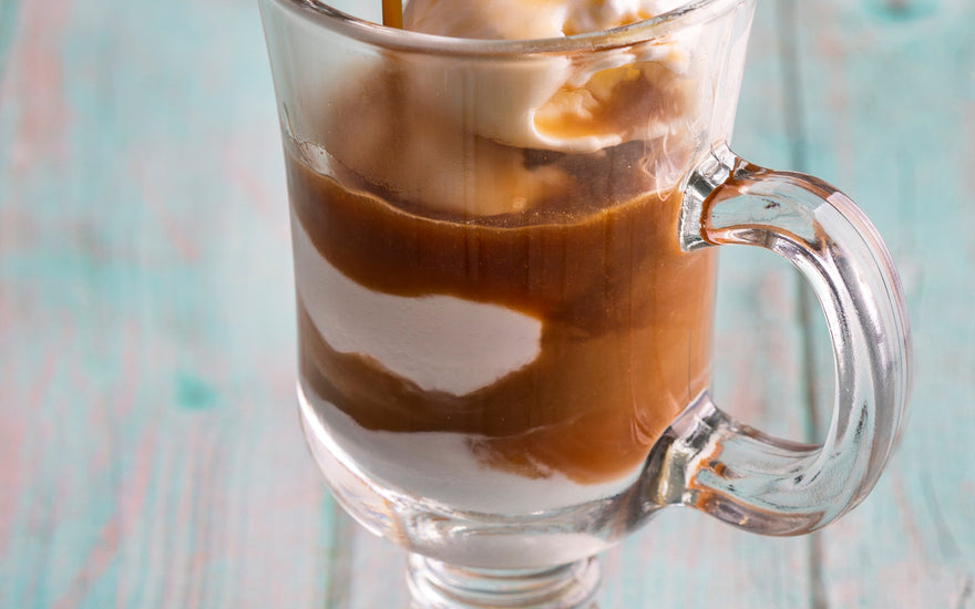 Chocolate Earl Grey Affogato