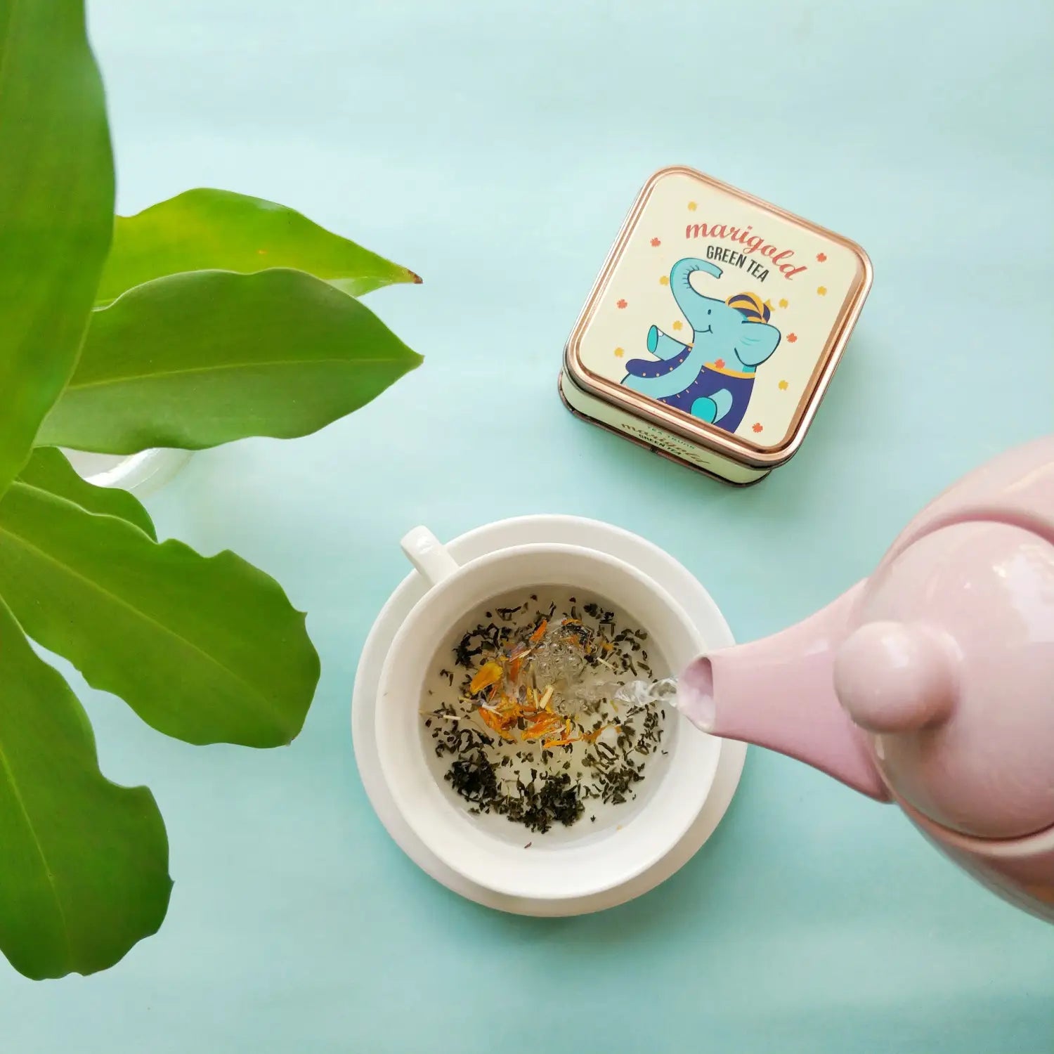 Happy Teas, Annoucing the launch of Indian Marigold Green Tea