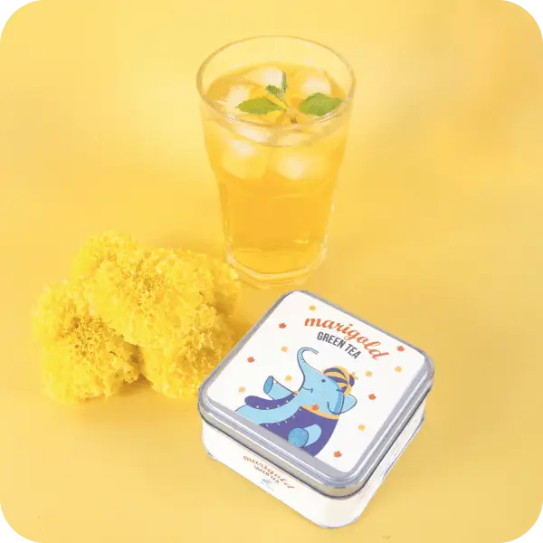 Marigold Iced Green Tea Recipe