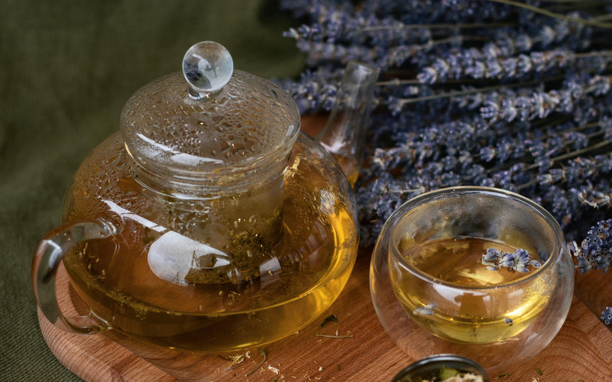 The Calming Power of Lavender Buds in Premium Tea