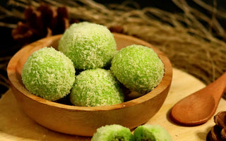 Matcha Coconut Truffles