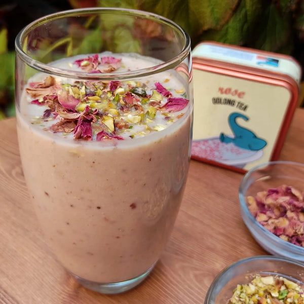 Rose Oolong Pistachio Smoothie