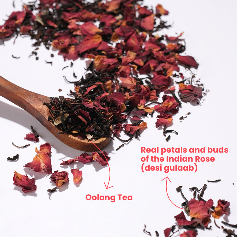 Rose Oolong Tea - Tea Bags