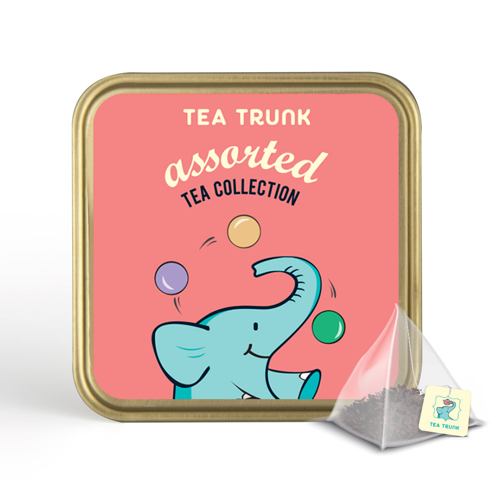 Tea Trunk Assorted Tea Bags Gift Tin