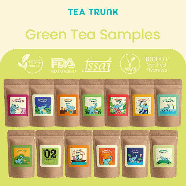 Green Tea Samples