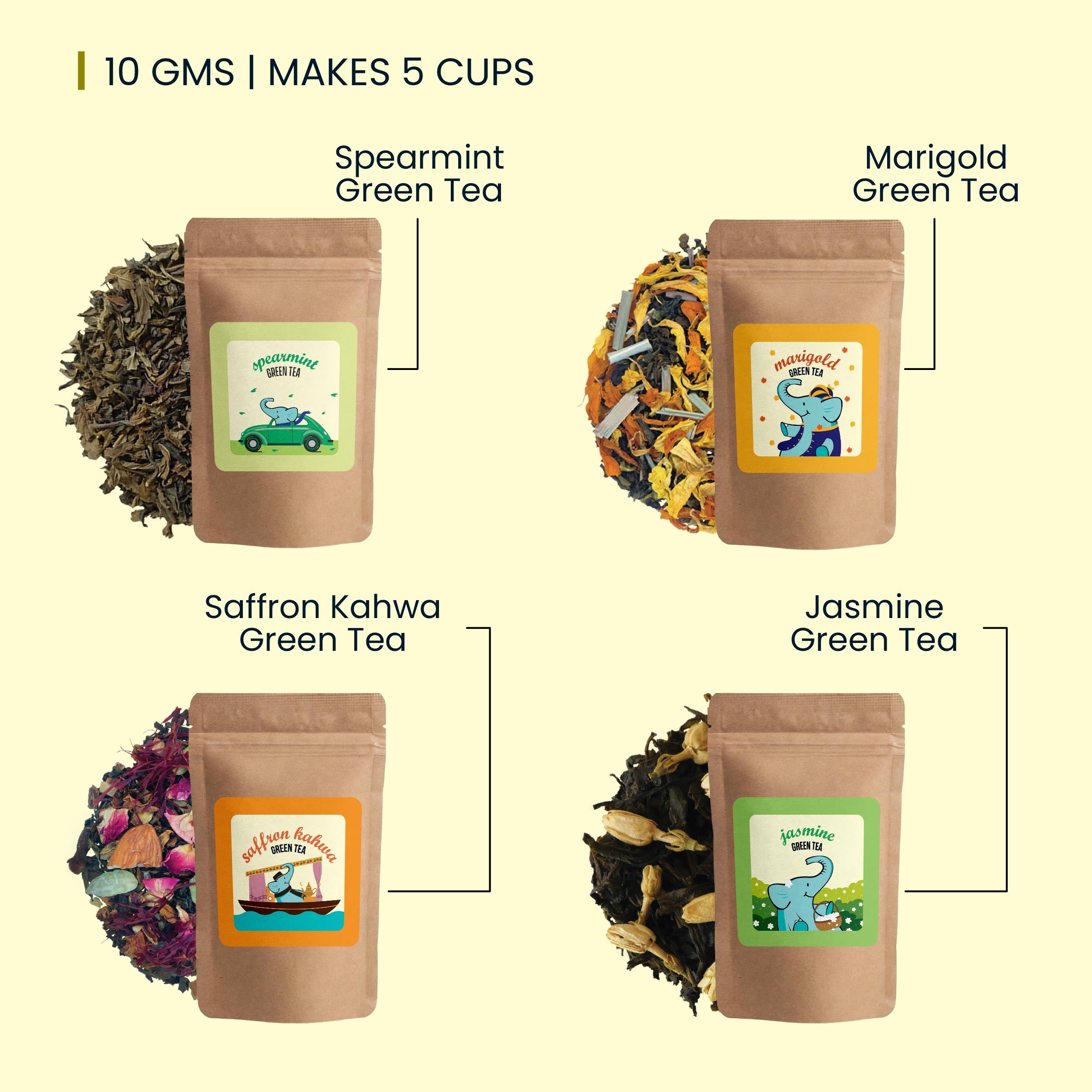 Green Tea Samples | Explore Premium Green Tea Blends – Tea Trunk