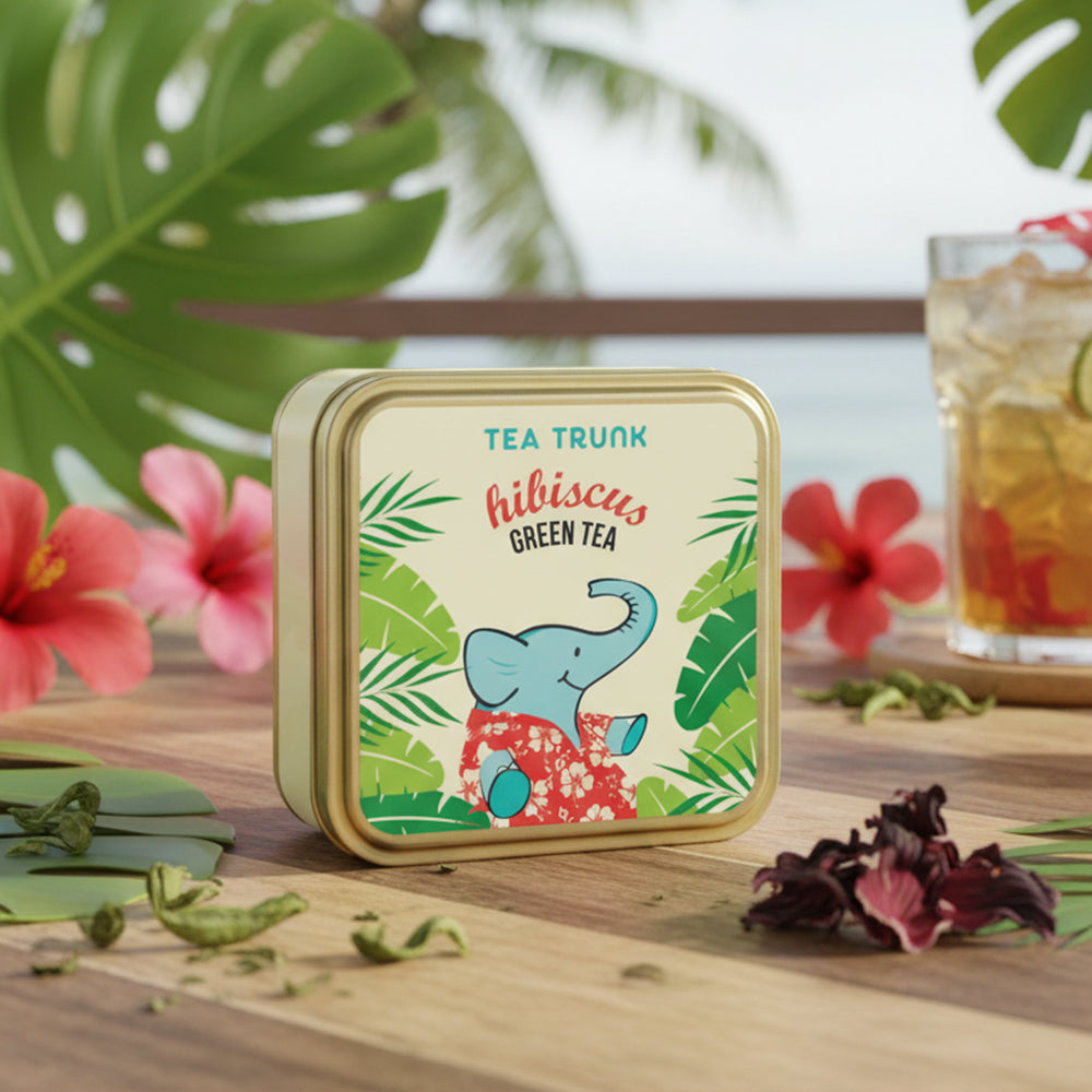 Hibiscus Green Tea - Loose Tea