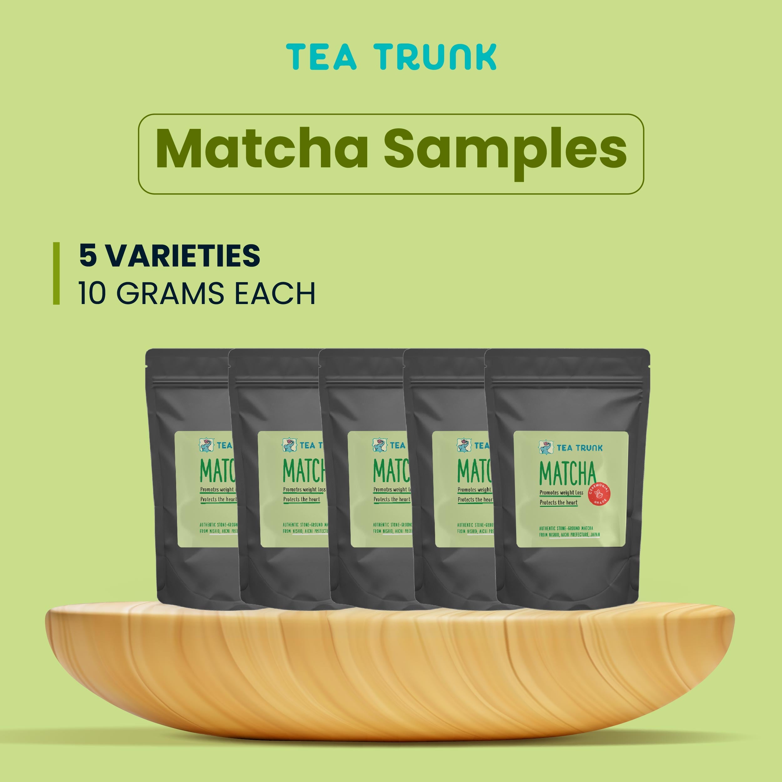 Matcha Tea Samples pic1