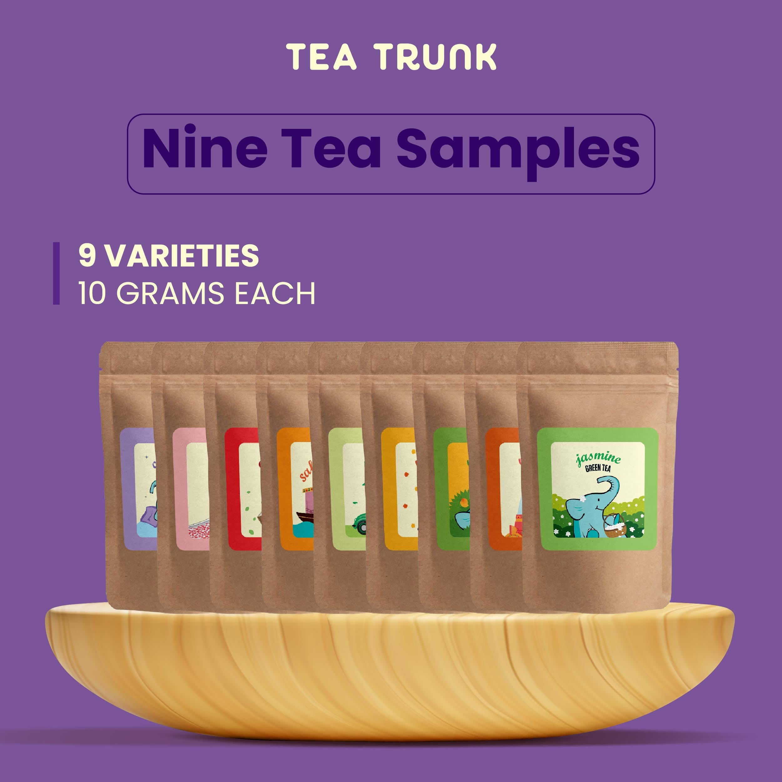 Nine Teas Samples pic1