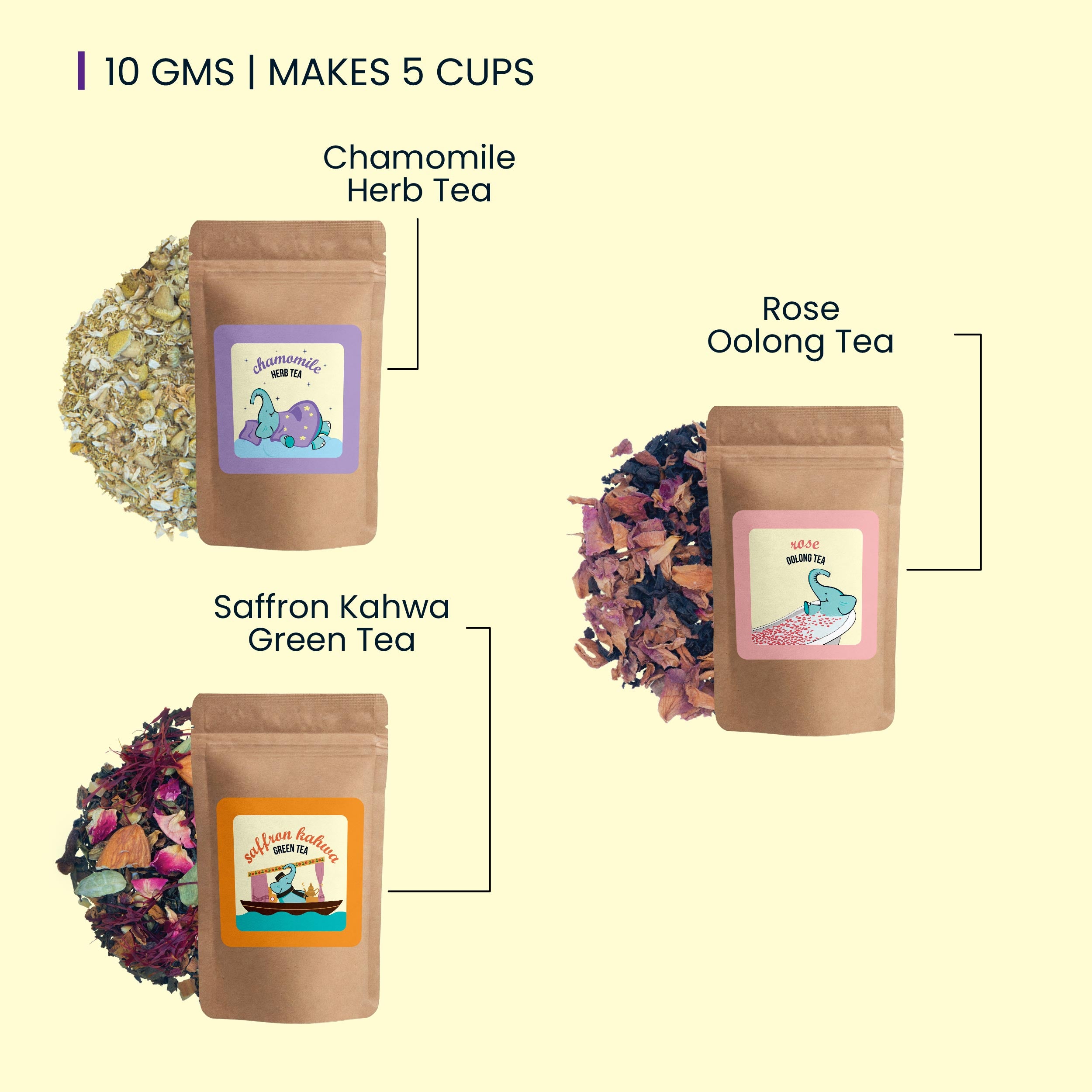 Nine Teas Samples