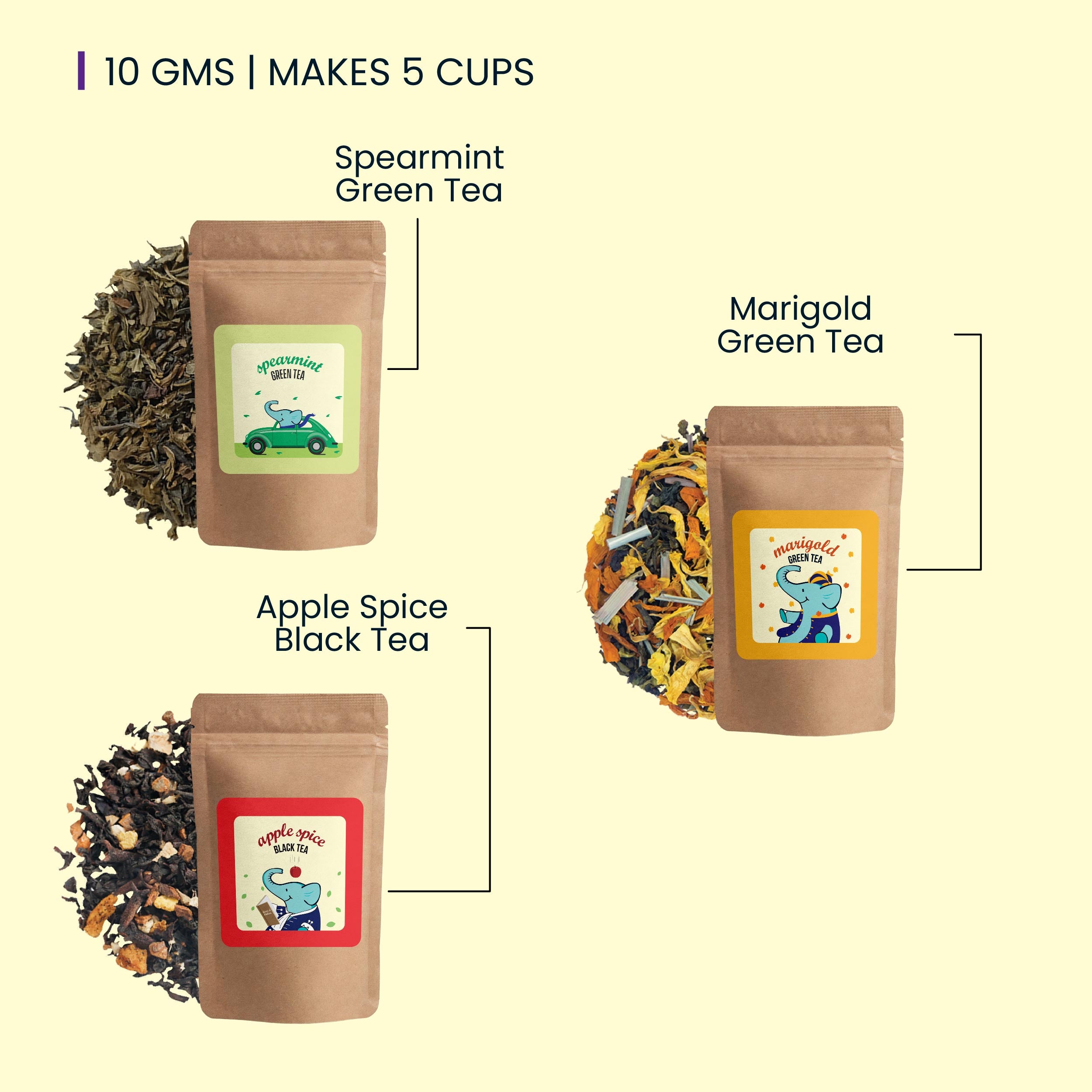 Nine Teas Samples