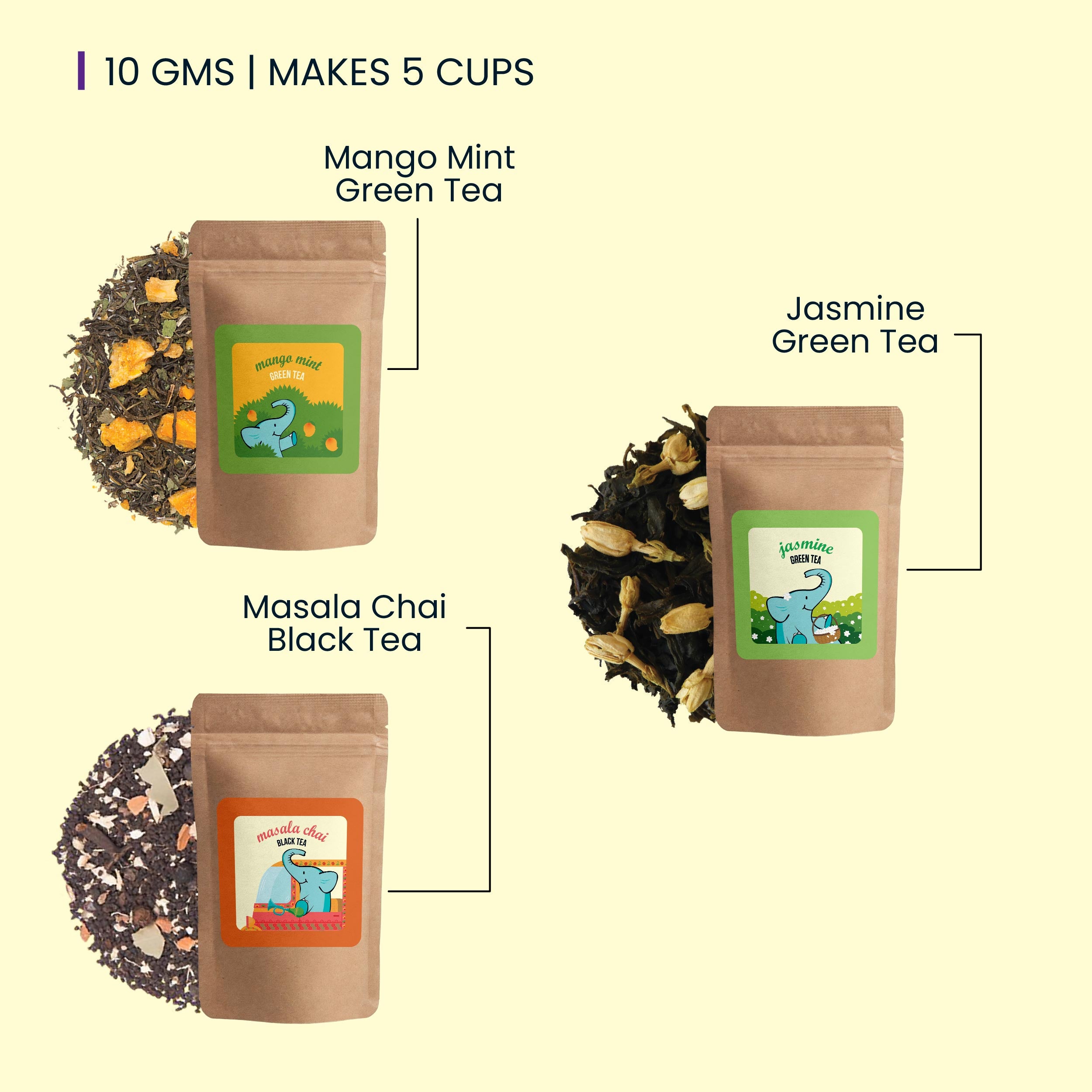 Nine Teas Samplers | Explore a Variety of Premium Tea Blends – Tea Trunk