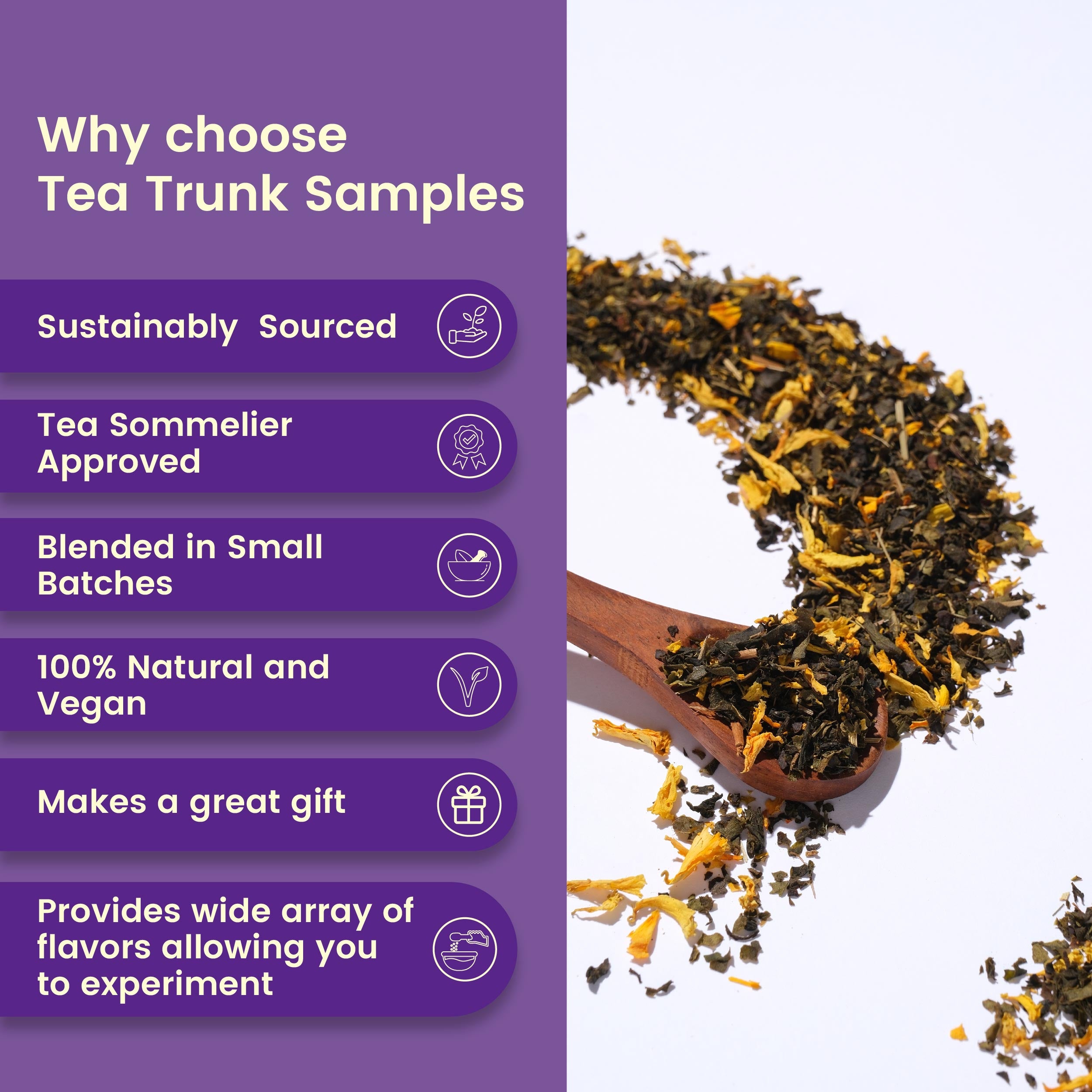Nine Teas Samplers | Explore a Variety of Premium Tea Blends – Tea Trunk