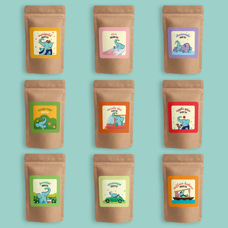 Nine Teas Samplers