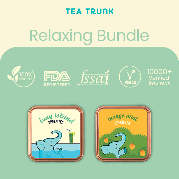 Relaxing Bundle | Herbal Teas for Stress Relief & Calm – Tea Trunk