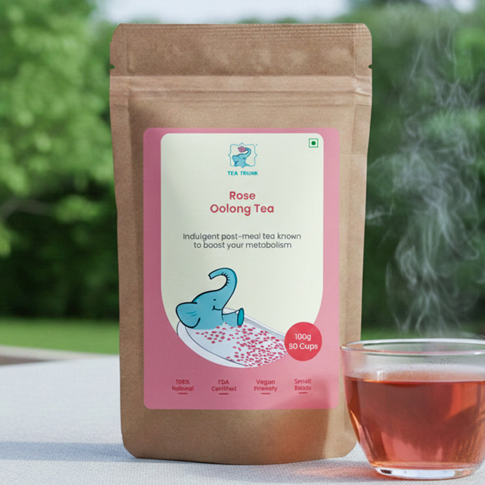 Rose Oolong Tea - Loose Tea