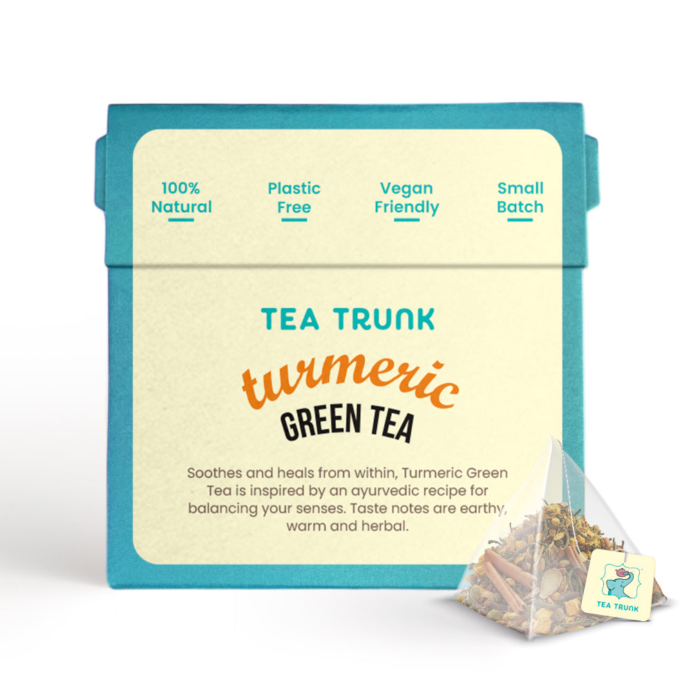 Tumeric Tea Tag Tea Bags | Premium & Convenient Tea Blends – Tea Trunk