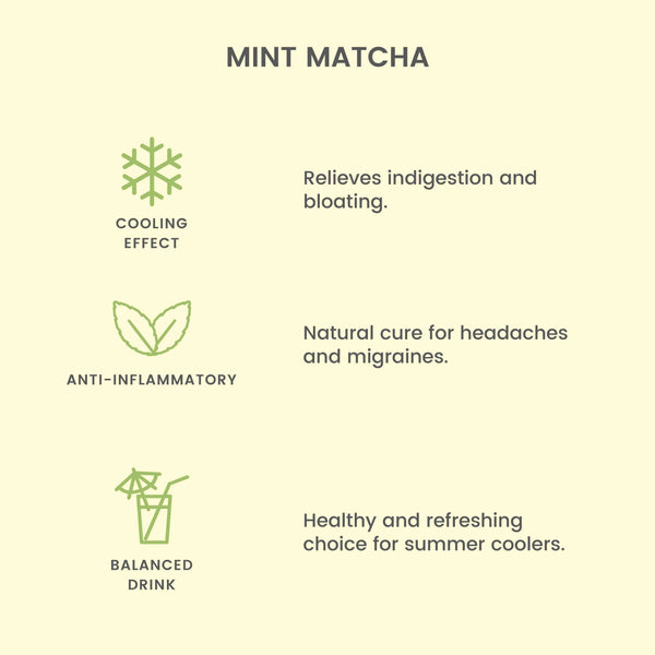 Mint Matcha Green Tea - Tea Trunk