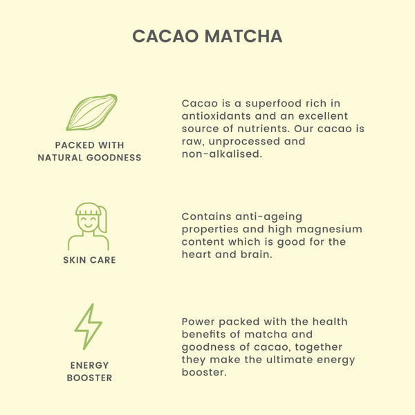 Cacao Matcha Green Tea - Tea Trunk