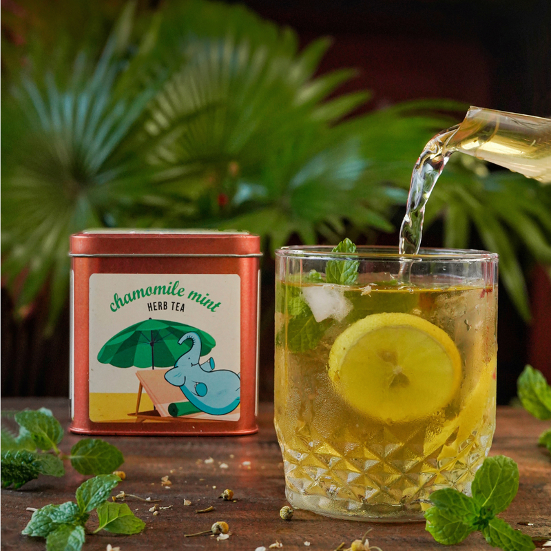 Chamomile Mint Iced Tea Tea Trunk