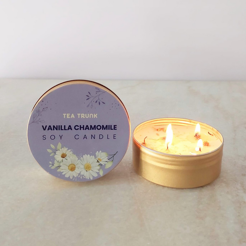Vanilla Chamomile Soy Candle