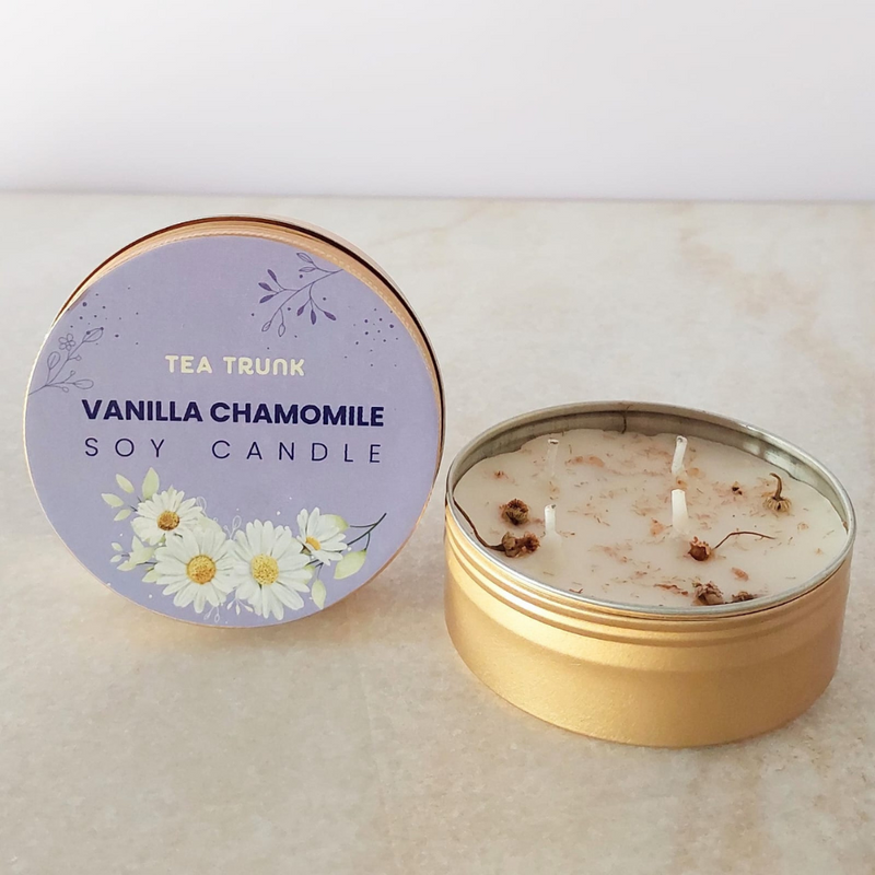 Vanilla Chamomile Soy Candle
