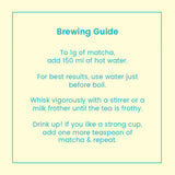 Matcha Green Tea brewing guide- Tea Trunk