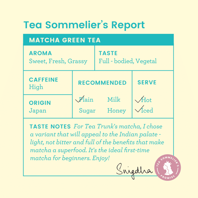 Matcha Green Tea - Tea Trunk